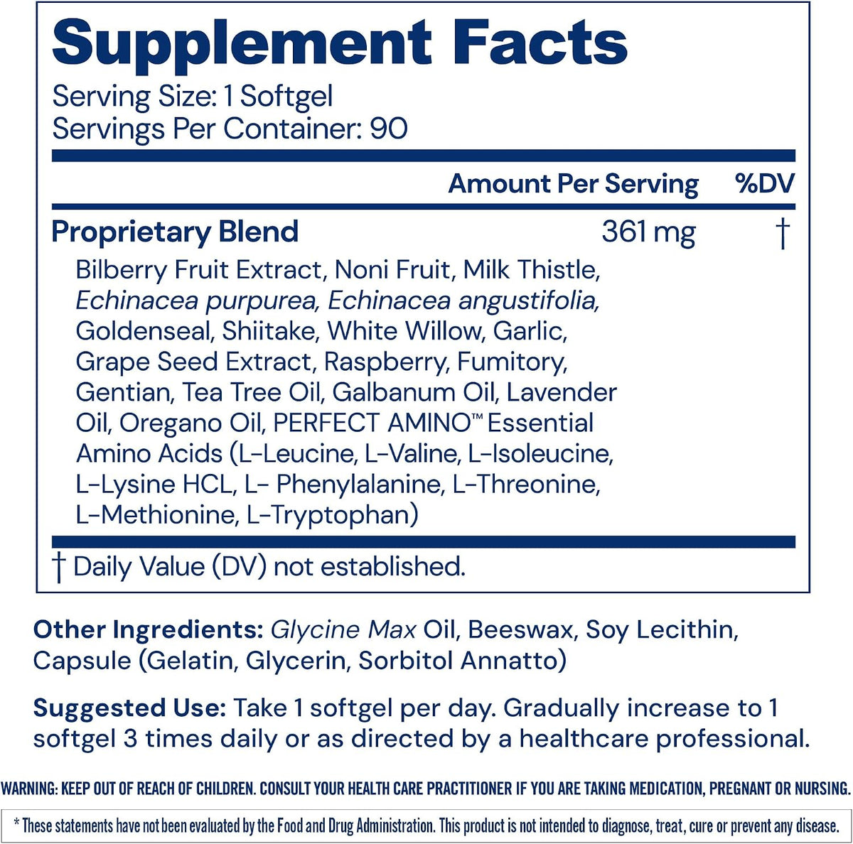BodyHealth Gut Defense with PerfectAmino, Gut Health Support for Women and Men, GI Support Supplement - 90 Softgels
