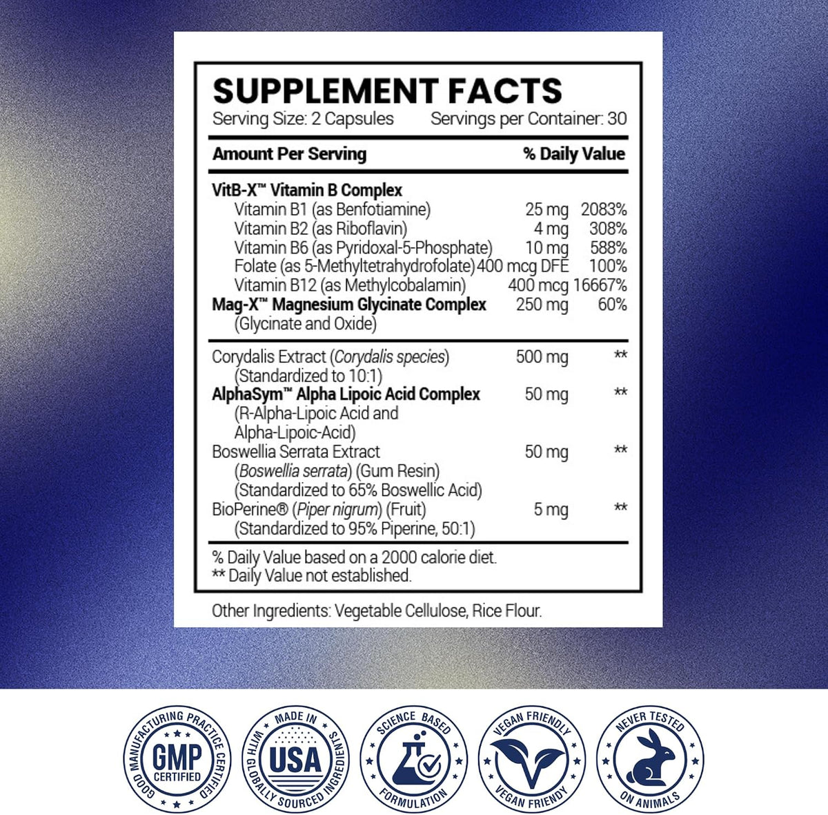 Research Verified Sciatimax – Sciatica & Nerve Support with B Vitamins, Magnesium, Corydalis, Boswellia & Alpha Lipoic Acid – 60 Vegan Capsules