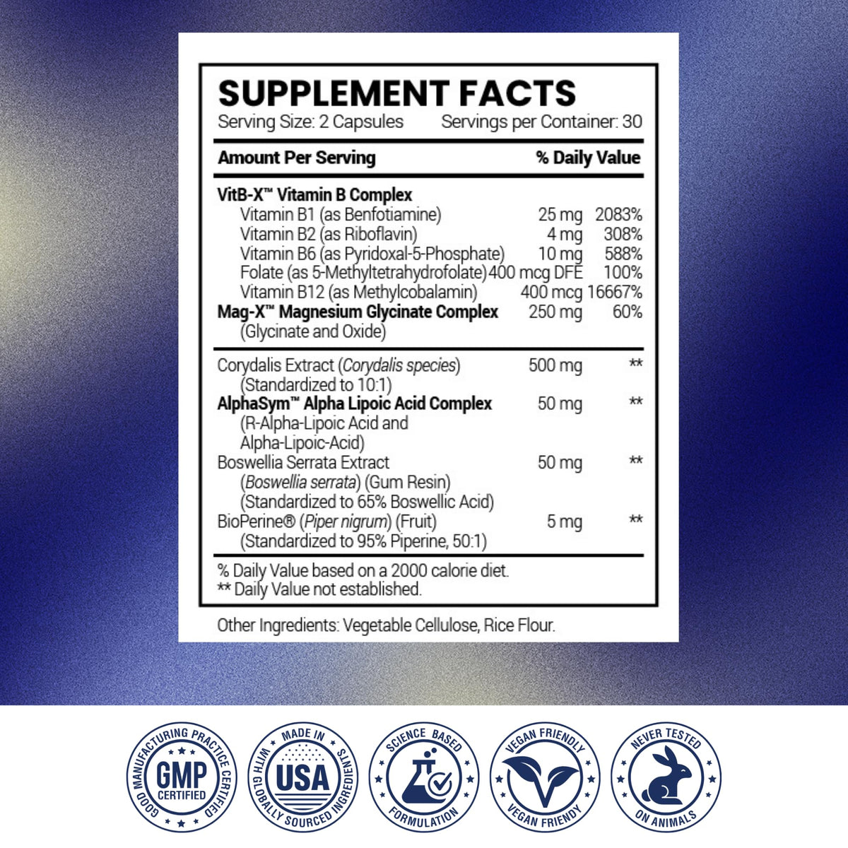 Research Verified Sciatimax – Sciatica & Nerve Support with B Vitamins, Magnesium, Corydalis, Boswellia & Alpha Lipoic Acid – 60 Vegan Capsules