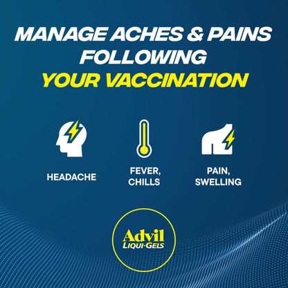 Advil Liqui-Gels Pain Reliever And Fever Reducer, Pain Medicine For Adults With Ibuprofen 200mg For Headache, Backache, Menstrual Pain And Joint Pain Relief - 40 Liquid Filled Capsules AdvilBuy Supplements Australia