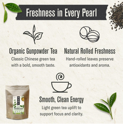 Numi Organic Jasmine Green Tea 16 Ounce Pouch Brews 200 Cups