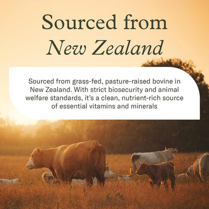 Enviromedica Grass Fed Beef Liver Capsules, Freeze-Dried, 180 Count | Pasture-raised New Zealand bovine liver, preformed vitamin A. Whole-food organ supplement for men & women. 180 capsules.