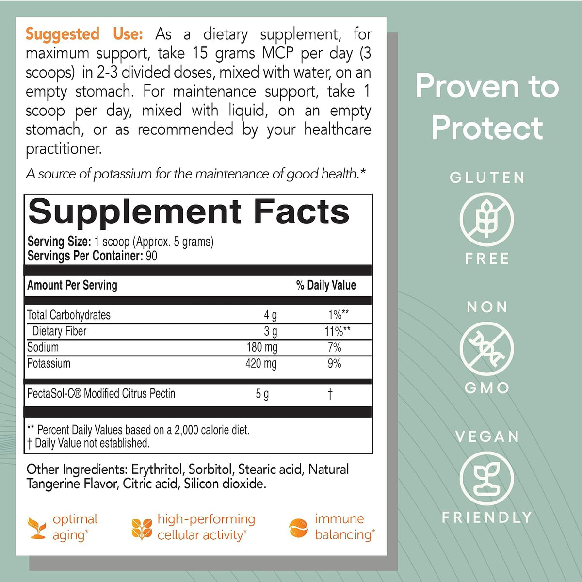 ecoNugenics Brain Health Supplement Bundle – PectaSol Modified Citrus Pectin Fiber + HonoPure Magnolia Bark Extract — Nootropic Pack for Sleep, Stress Relief, Cognitive Function, GABA Support
