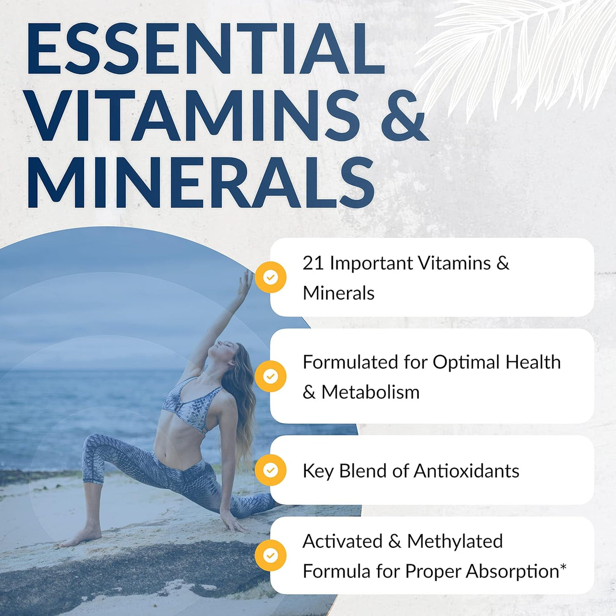 Equilife - Daily Activated Multi-Vitamin (30 Servings) and Progesterone Support (90 ct.) Bundle, 21 Essential Vitamins and Herbal Hormone Supplement