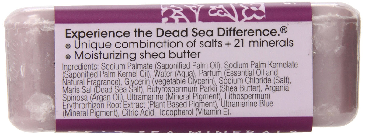 One With Nature Dead Sea Mineral Soap, Lemon Sage, 7-Ounces (Pack of 6)