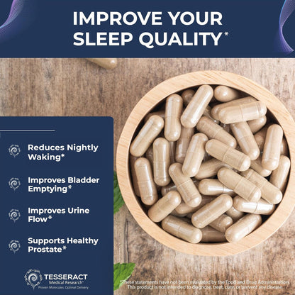 Tesseract Medical Research Optimal Gut & Prostate Bundle, Butyric Acid Complex Gastrointestinal and Prostate Supplement