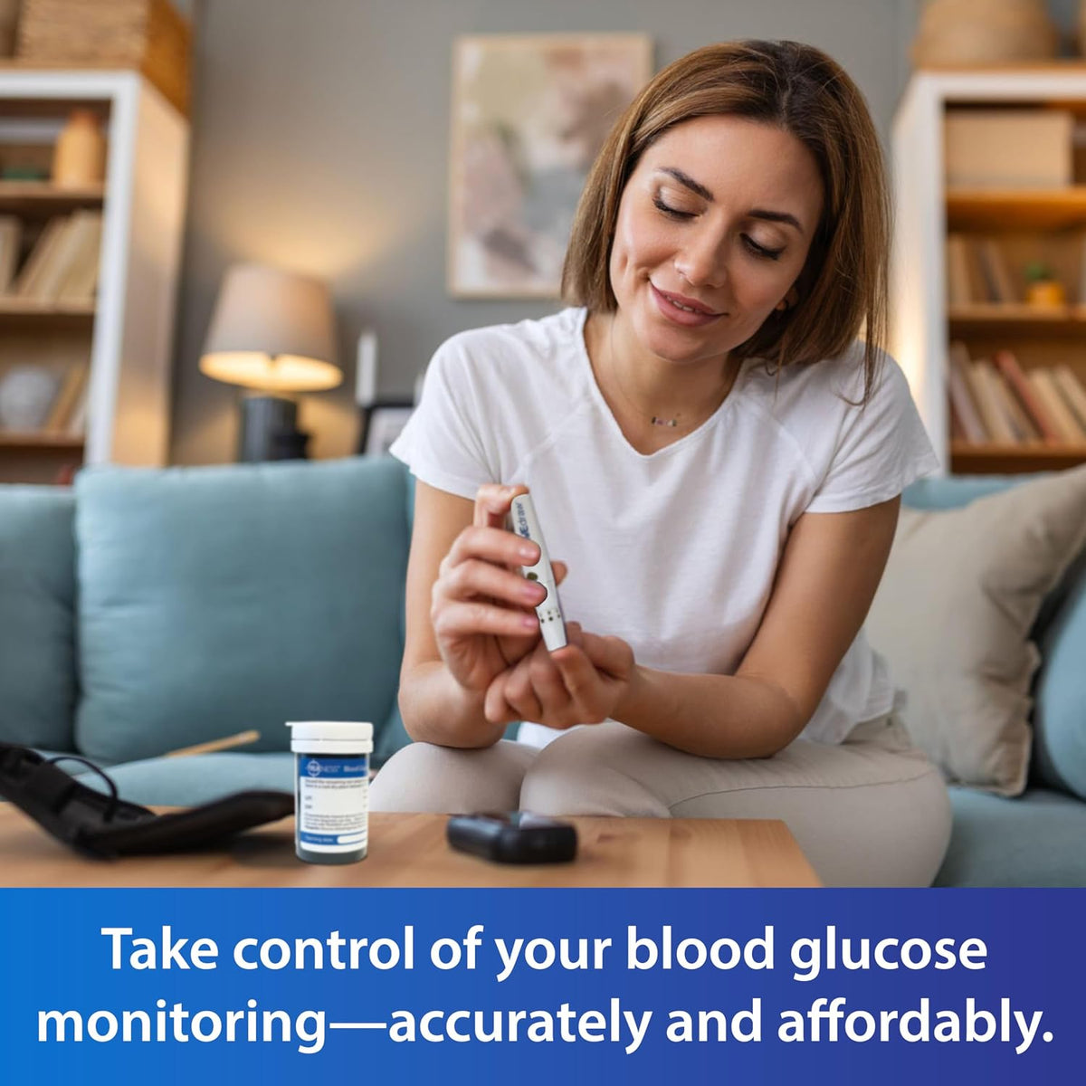 TRUEplus 50ct Tropical Glucose Tablets and TRUENESS Blood Glucose Meter Bundle - Monitor, Case, 100 Test Strips, 100 Lancets, Lancing Device