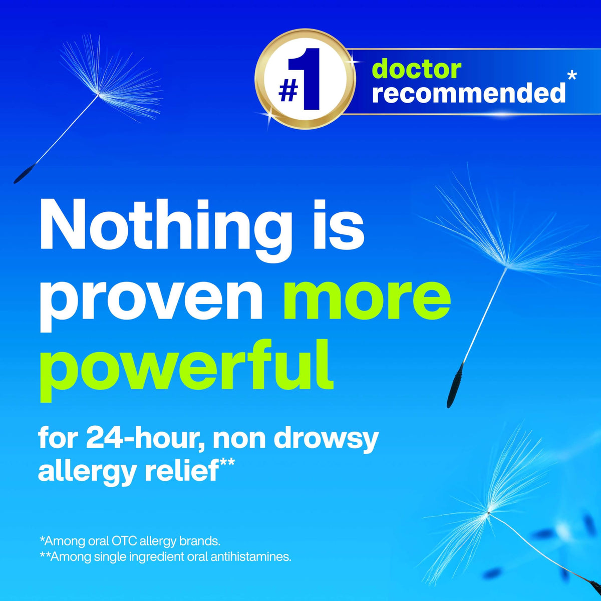 Claritin 24 HR Non Drowsy Allergy Medicine, Loratadine antihistamine tablets, 10 Ct