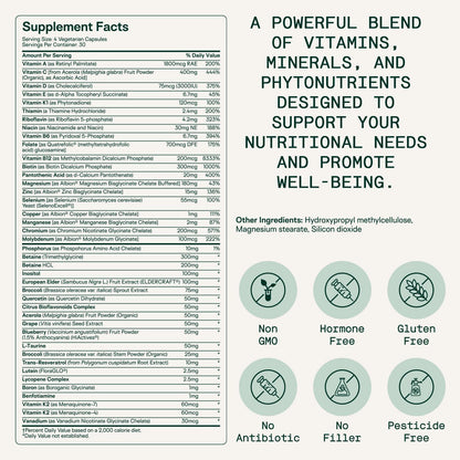 Adapt Naturals Daily Essentials Bundle – Bio-Avail Omega+ Fish Oil with Curcumin & Black Seed & Bio-Avail Multivitamin for Men & Women – 30-Day Supply