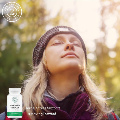 Magnesium Bisglycinate + Adaptogen Complex Bundle | Calm, Stress Support, Muscle Relaxation, Focus, Mood Balance & Daily Wellness