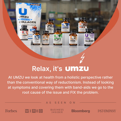 UMZU Redwood Max Nitric Oxide Booster, 1 Month Supply