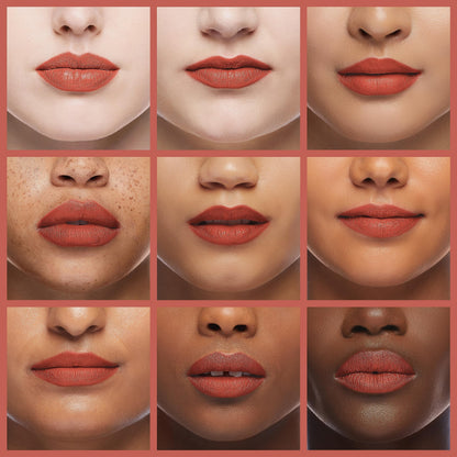 rom&nd OVEEER Shade Series Blur Fudge Tint | Silky Matte Lipstick for Velvety Smooth Lips | Long-Lasting Stain, Wrinkle Blurring, Moisturizing Formula | 16 Burnt Orange | Lip Stain Long Lasting Waterproof | Buildable Matte Blurred Finish | Hydrating Lip S