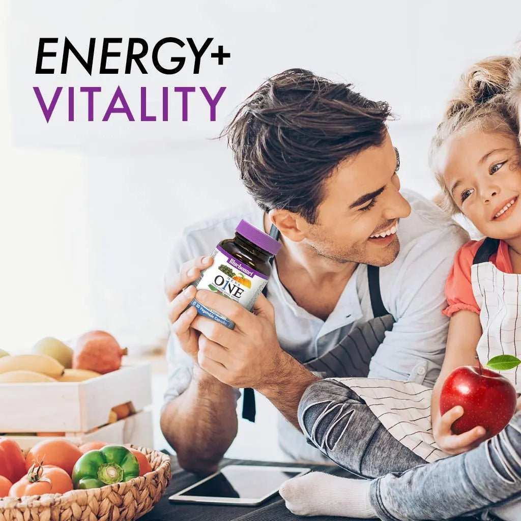 Bluebonnet Nutrition One for Men Whole Food-Based Multiple, Daily Nutrition*, Non-GMO, Vegetarian Friendly, Kosher - PrimeBioHealth - canada supplements