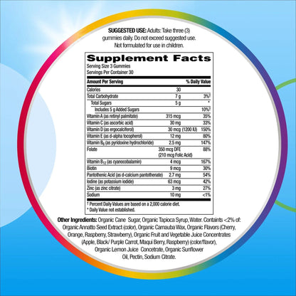 Centrum Men's Organic Multigummies, Men's Multivitamin Gummies, Organic Multivitamin for Men with Essential Nutrients - PrimeBioHealth - canada supplements
