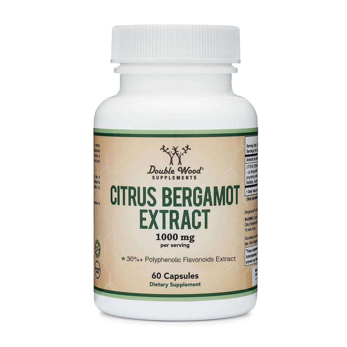 Citrus Bergamot Supplement, 1000mg, 60 Capsules - Supports Healthy Cholesterol & Triglyceride Levels - 1,000mg Servings - PrimeBioHealth - canada supplements