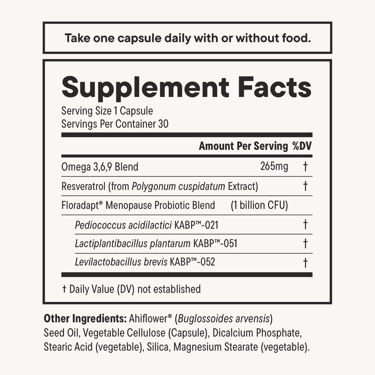 Daily Nouri Menopause Probiotics for Women | Hormonal Balance, Hot Flashes, Night Sweats & Gut Health | 3 Clinically Studied Strains - PrimeBioHealth - canada supplements