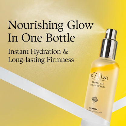 d'alba Piedmont Italian White Truffle First Aromatic Spray Serum, Fragrant VEGAN Glowy Antioxidant Face Mist - PrimeBioHealth - canada supplements