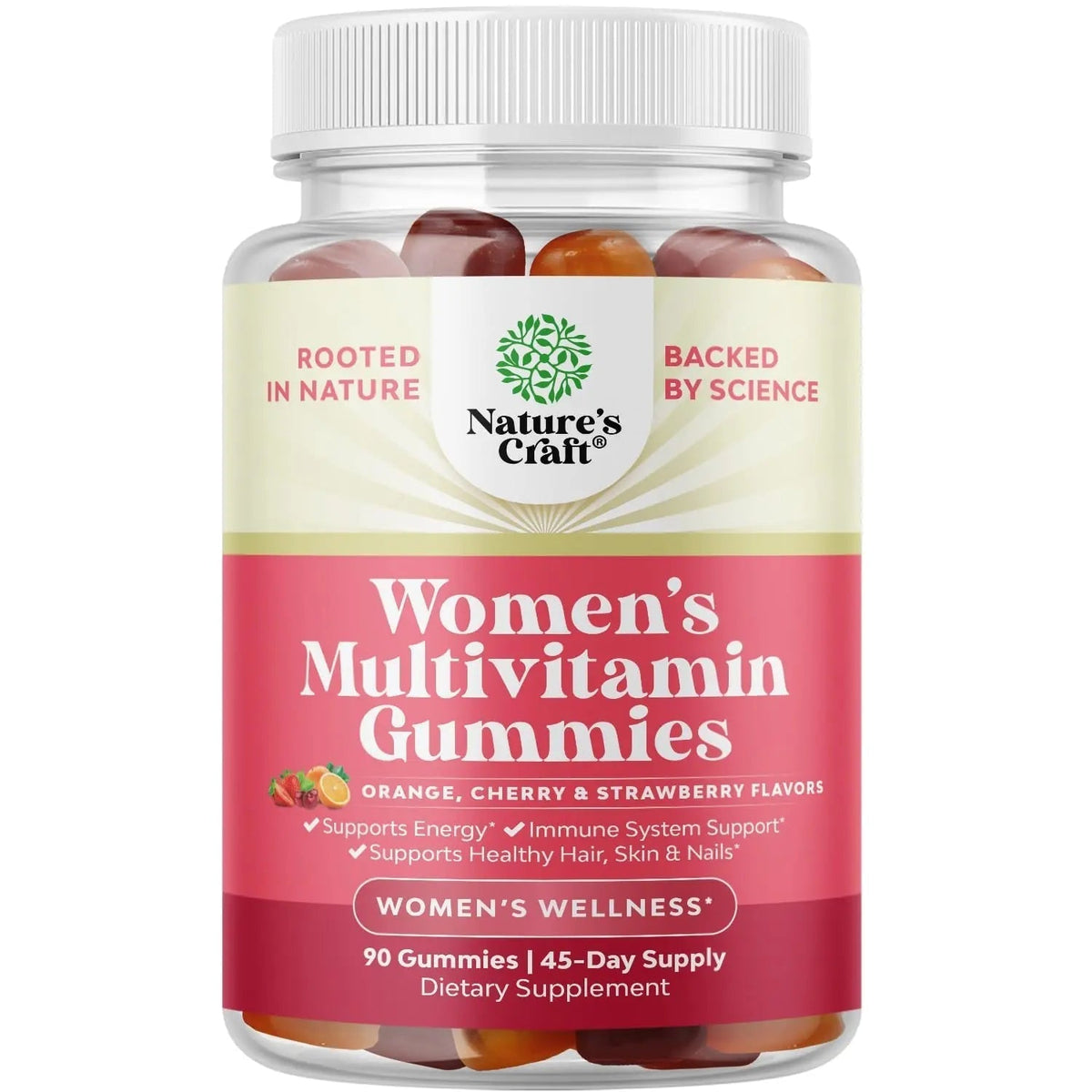 Delicious Daily Multivitamin for Women Gummies - Women's Multivitamin Gummies for Adults Energy and Immunity - PrimeBioHealth - canada supplements