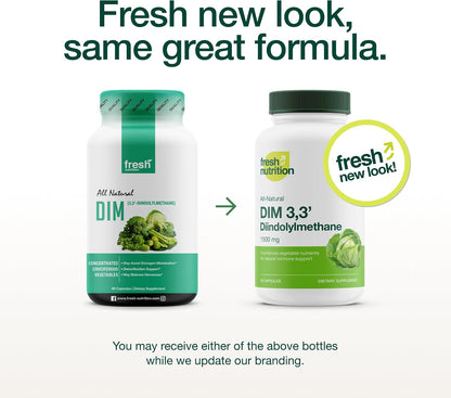 DIM Supplement 500mg - Diindolylmethane – Vegan, Non-GMO, Gluten-Free - 90 Capsules - PrimeBioHealth - canada supplements