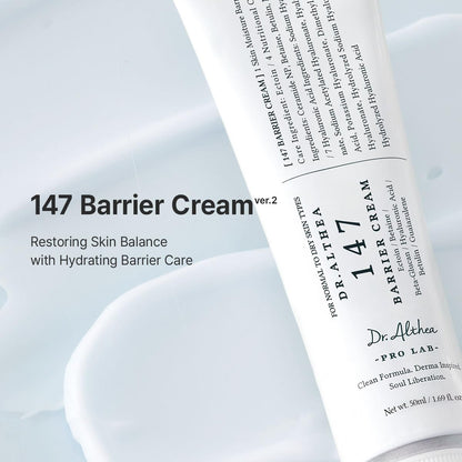 Dr.Althea 147 Barrier Cream | Daily Skin Barrier Care | Deep Hydrating with Hyaluronic Acid - PrimeBioHealth - canada supplements