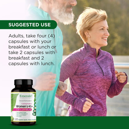 Emerald Labs Women's 45+ Clinical Multi - Multivitamin for Comprehensive Support, Bone & Heart Health* - Designed for Women 45+ - PrimeBioHealth - canada supplements