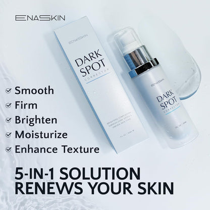 Enaskin Dark Spot Set - Serum & Soap Bars: Hyperpigmentation Body Treatment for Freckles Melasma Age Spot Sun Spot - Dark Spots Corrector Serum - PrimeBioHealth - canada supplements