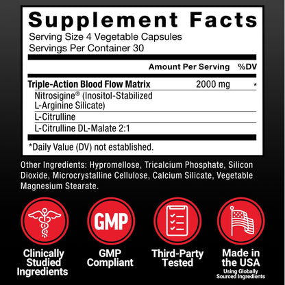 Force Factor Nitric Oxide Booster, Fast-Acting Formula with L-Arginine, Boosts Nitric Oxide Levels, Maximize Muscle Pumps, Enhance Endurance - PrimeBioHealth - canada supplements
