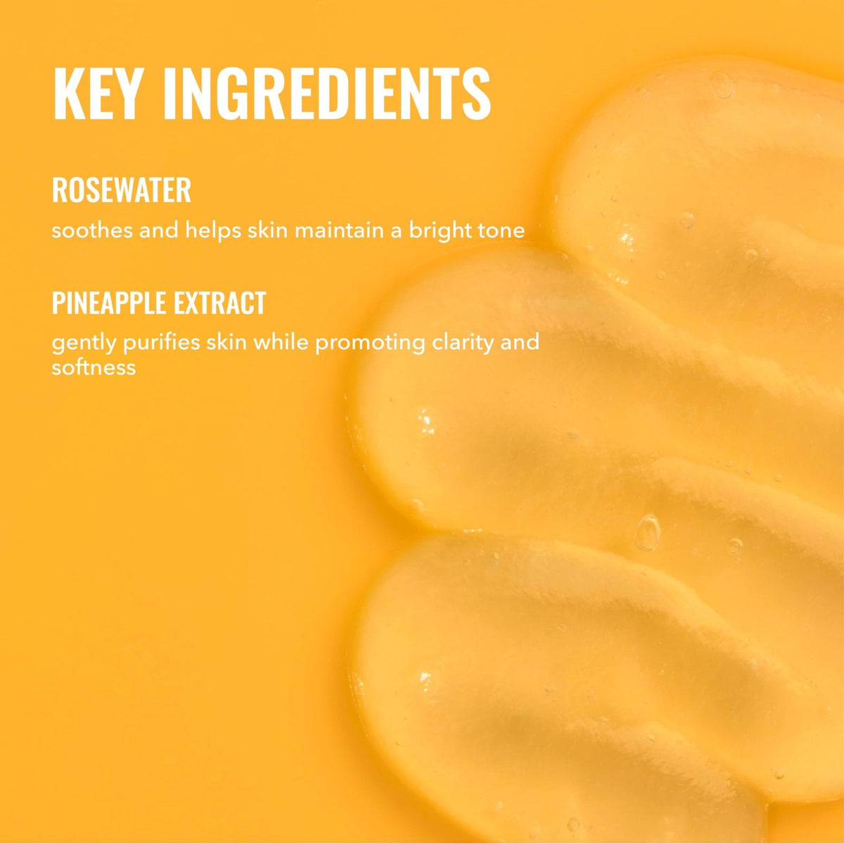 Good Molecules Hydrating Facial Cleansing Gel - Face Wash with Rosewater and Pineapple Extracts to Brighten, Cleanse, and Moisturize - Facial Cleanser, Skin Care - PrimeBioHealth - canada supplements