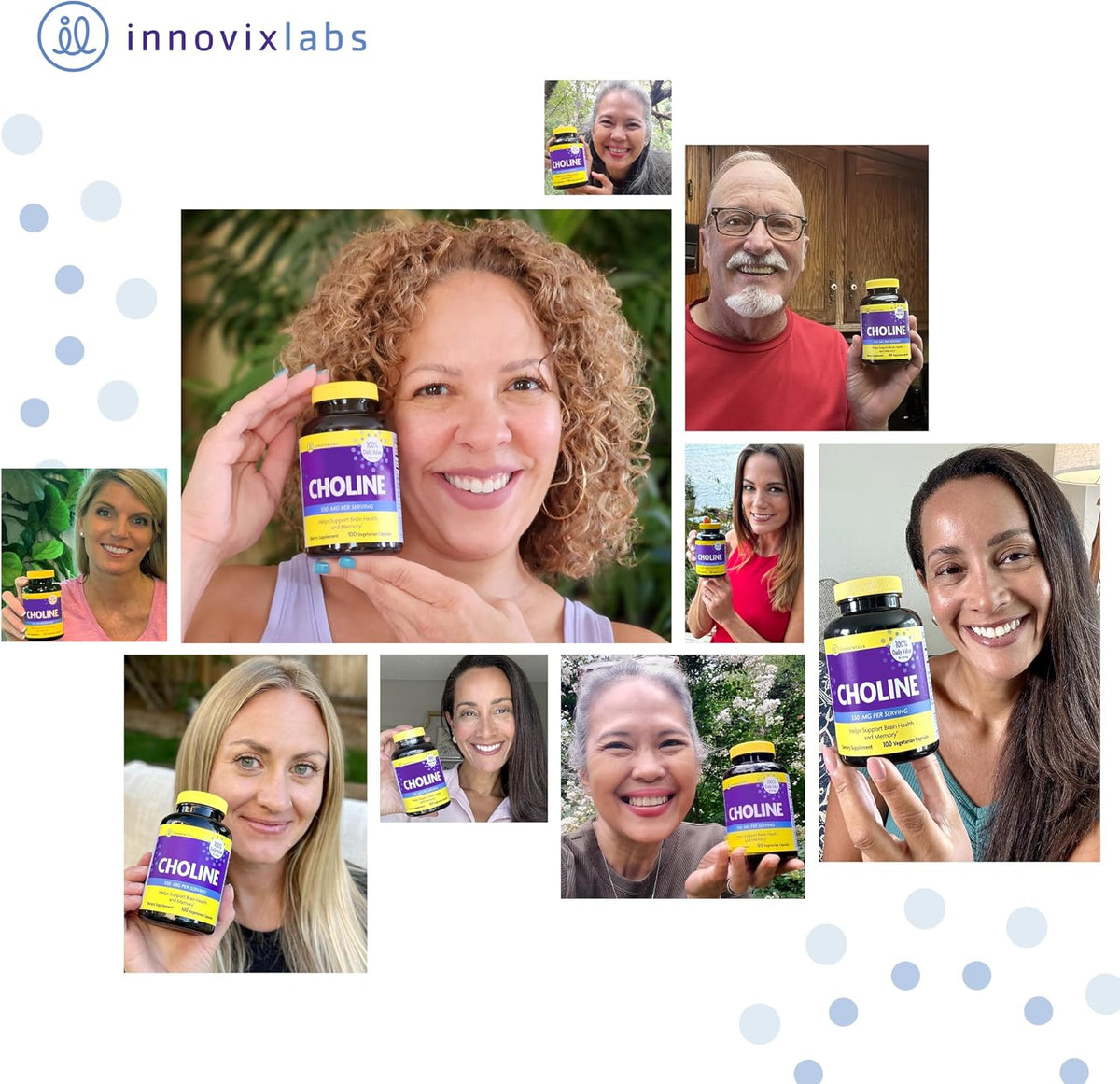InnovixLabs Choline & Vitamin K2 Bundle Choline Bitartrate 550mg (100 Capsules) Full Spectrum Vitamin K2 (90 Softgels). Supports Memory, Mood, Brain Health & Boost Cognitive.* - PrimeBioHealth - canada supplements