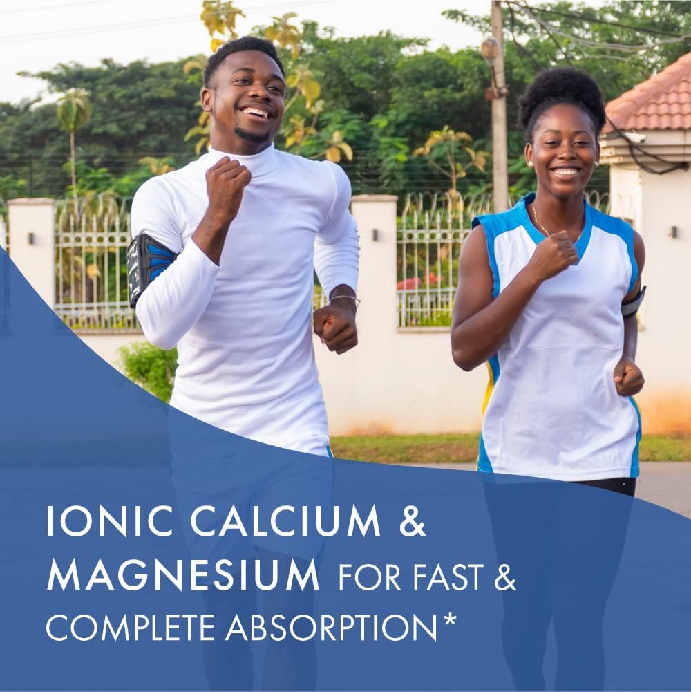 Ionic Fizz Calcium Plus by Pure Essence - Perfect Calcium/Magnesium Ratio with Vitamin A, B, C, D and Potassium Strong Bones - Mixed Berry - 7.41 oz - PrimeBioHealth - canada supplements