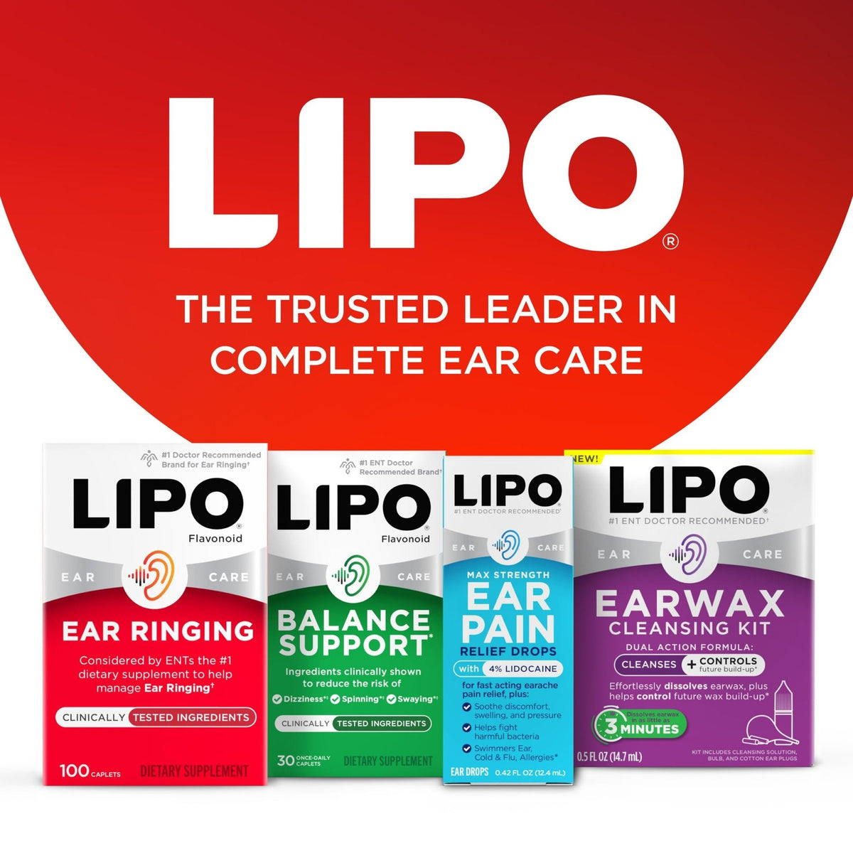 Lipo Flavonoid Ear Ringing - Doctor-Recommended for Ringing Ears – Clinically Proven Lemon Bioflavonoid Complex with Vitamins C, B1, B2, B6, B12, - PrimeBioHealth - canada supplements