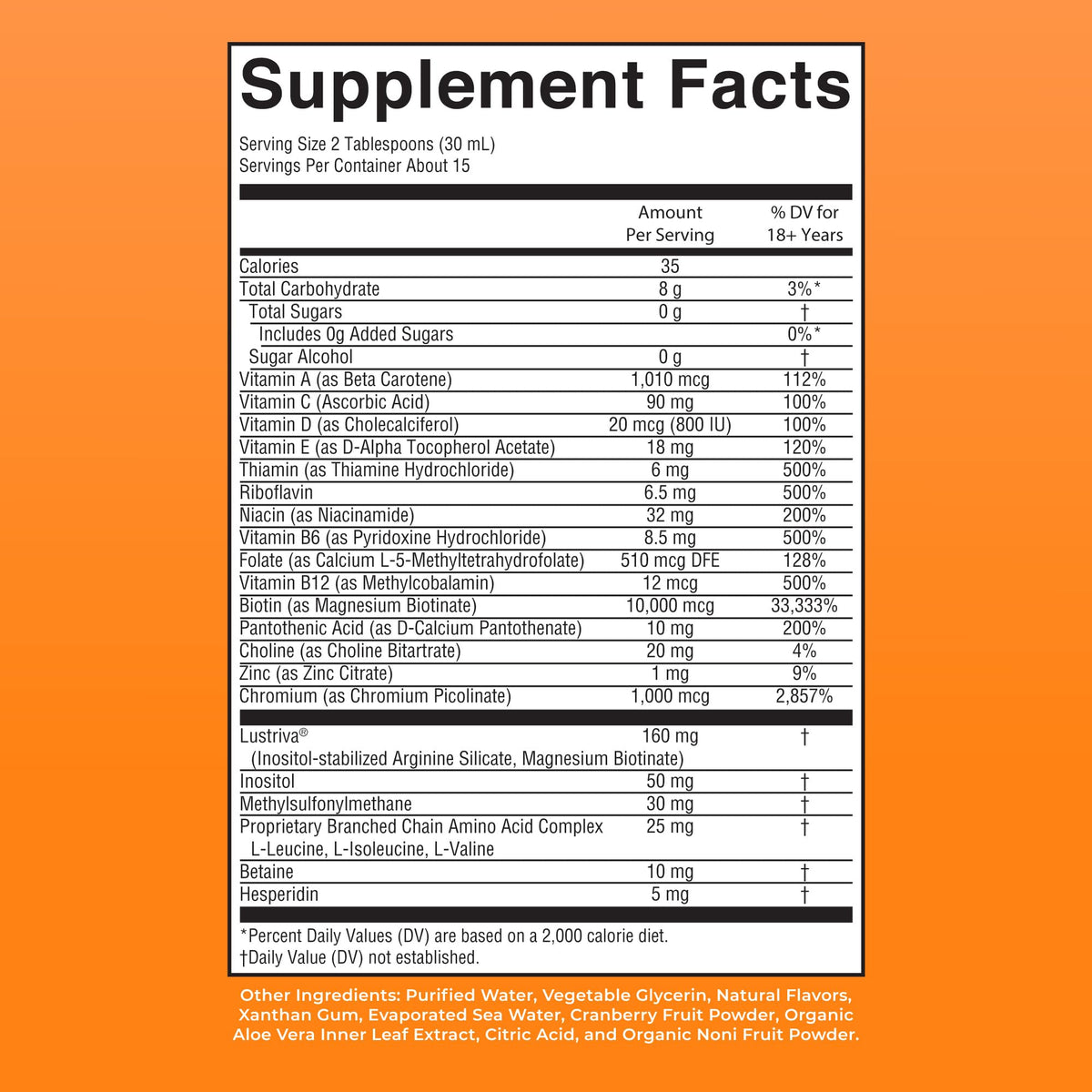 MARYRUTH'S Liquid Multivitamin+Hair Growth | Biotin 10000mcg | Lustriva Hair Growth Supplement | Clinically Tested in Women for Thicker Hair&Facial Wrinkle - PrimeBioHealth - canada supplements