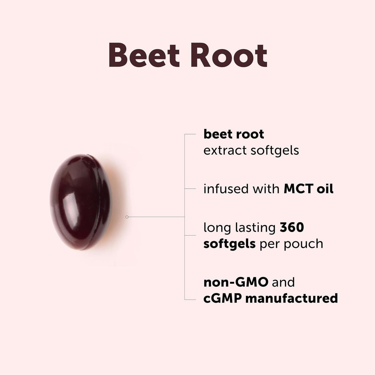Micro Ingredients Beet Root Extract, 360 Softgels with MCT Oil | Natural Beet Root Source | Beetroot Supplements | Non-GMO - PrimeBioHealth - canada supplements