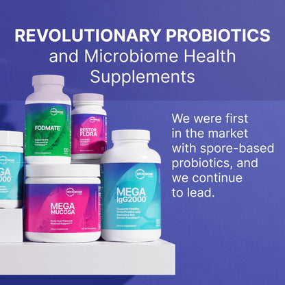 Microbiome Labs MegaPre Prebiotic Fiber Powder for Women, Men & Kids - Pineapple Orange Guava Prebiotic Fiber Supplement Powder with Clinically Tested Oligosaccharides - PrimeBioHealth - canada supplements