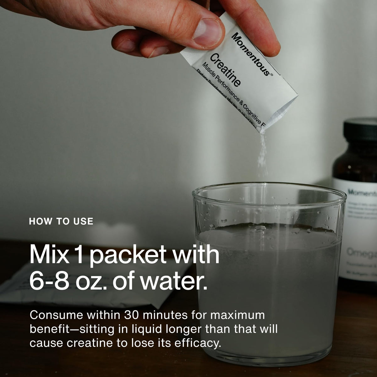 Momentous Creatine Monohydrate Powder - Creatine Powder - Supports Strength, Lean Muscle, & Recovery for Men & Women - NSF Certified for Sport - 5 g per Serving - 90 Servings - PrimeBioHealth - canada supplements