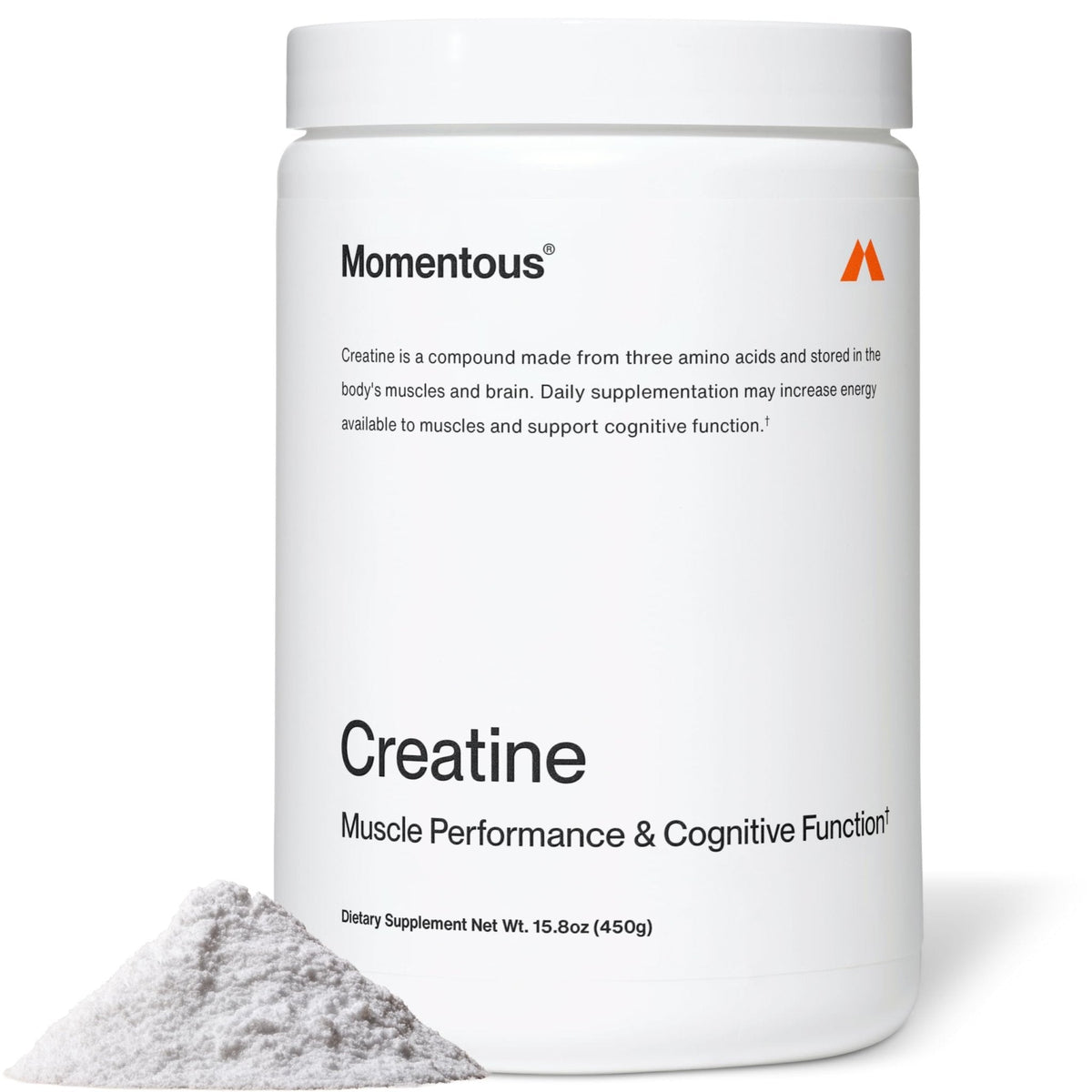 Momentous Creatine Monohydrate Powder - Creatine Powder - Supports Strength, Lean Muscle, & Recovery for Men & Women - NSF Certified for Sport - 5 g per Serving - 90 Servings - PrimeBioHealth - canada supplements