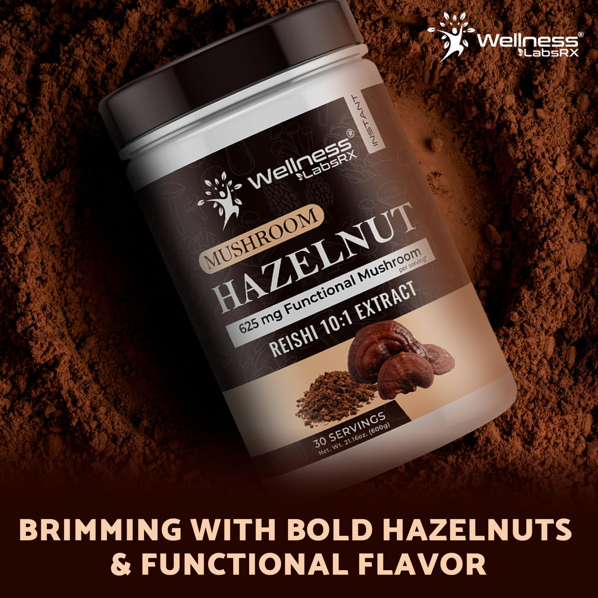 Mushroom Coffee, 90 Servings Organic Mushrooms Instant Coffea, Great Tasting Colombian Keto Coffee, 7 Superfood Mishrooms Lions Mane, Chaga, Reishi, Cordyceps, Maitake, Shiitake, and Turkey Tail - PrimeBioHealth - canada supplements