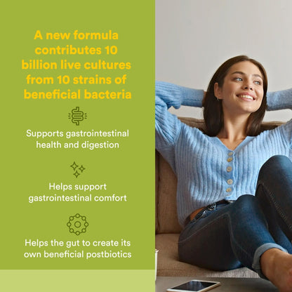 Natural Factors Whole Food Synbiotic Pre+Probiotic 10 Billion - Organic Gut & Digestive Health Supplement - Non-GMO, Gluten-Free & Dairy-Free - PrimeBioHealth - canada supplements