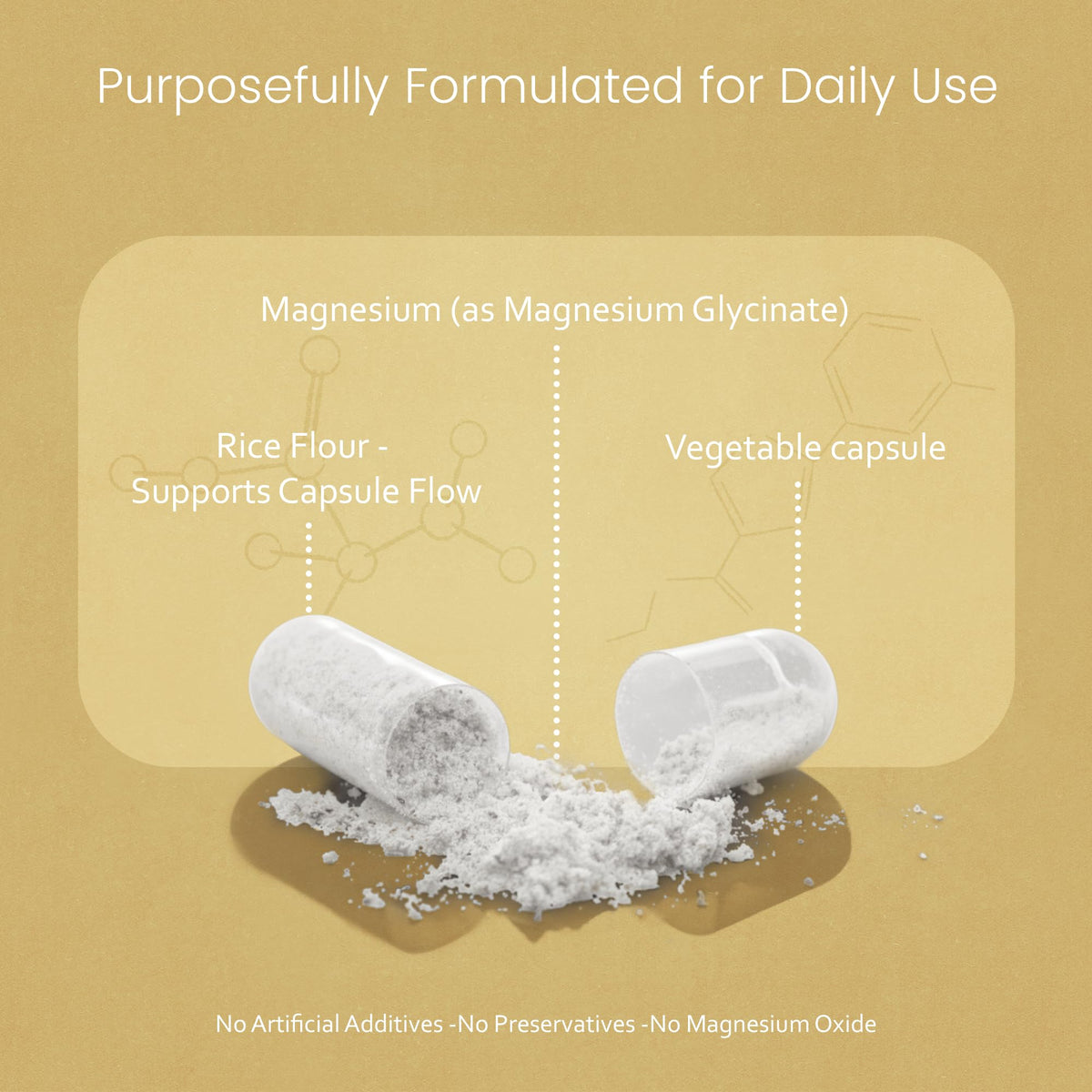 NaturaLife Labs Magnesium Glycinate - 450 mg per Serving – 120 Vegan Capsules - Non-GMO, Gluten-Free, Vegan - PrimeBioHealth - canada supplements