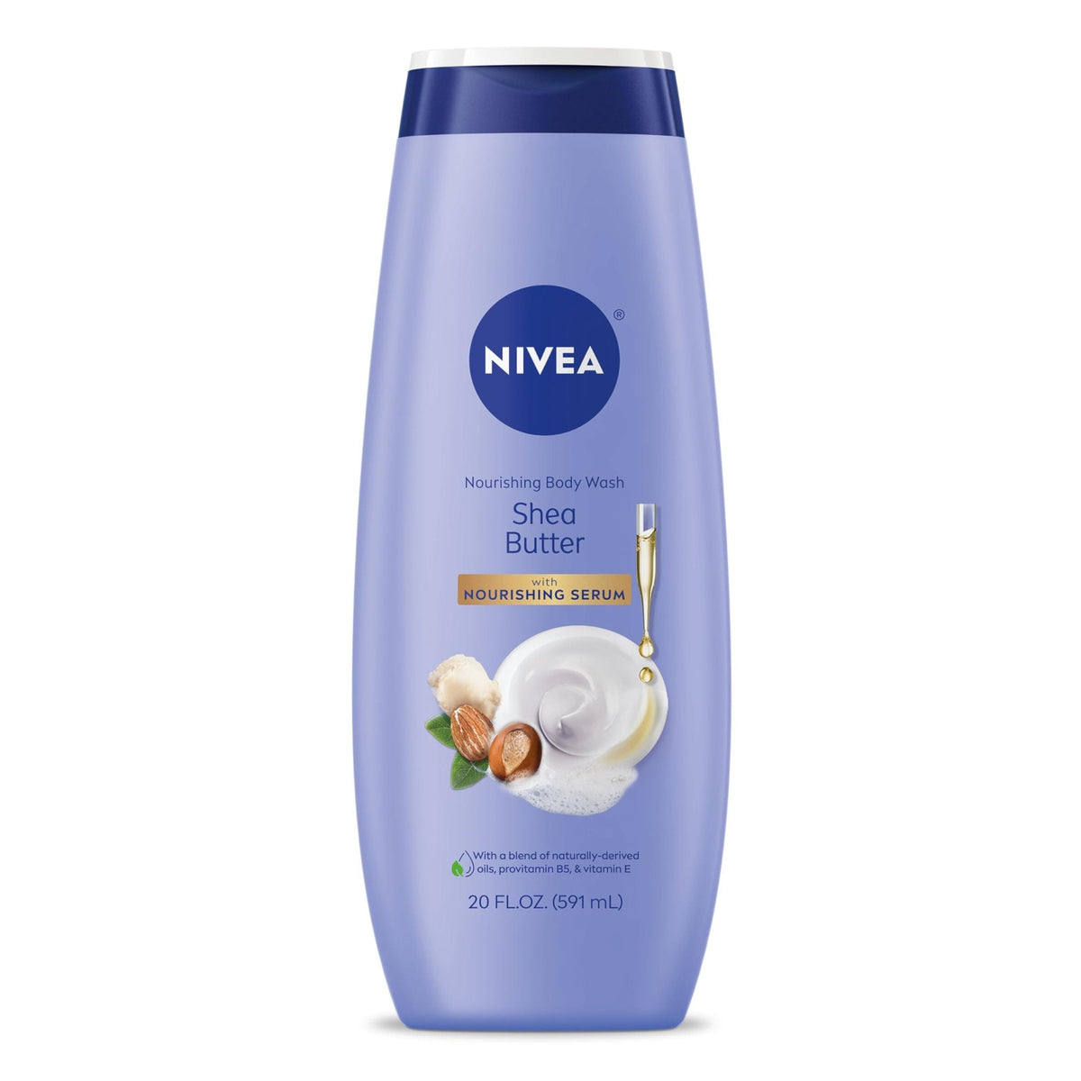 NIVEA Nourishing Shea Butter Body Wash with Nourishing Serum, Moisturizing Body Wash for Women - PrimeBioHealth - canada supplements