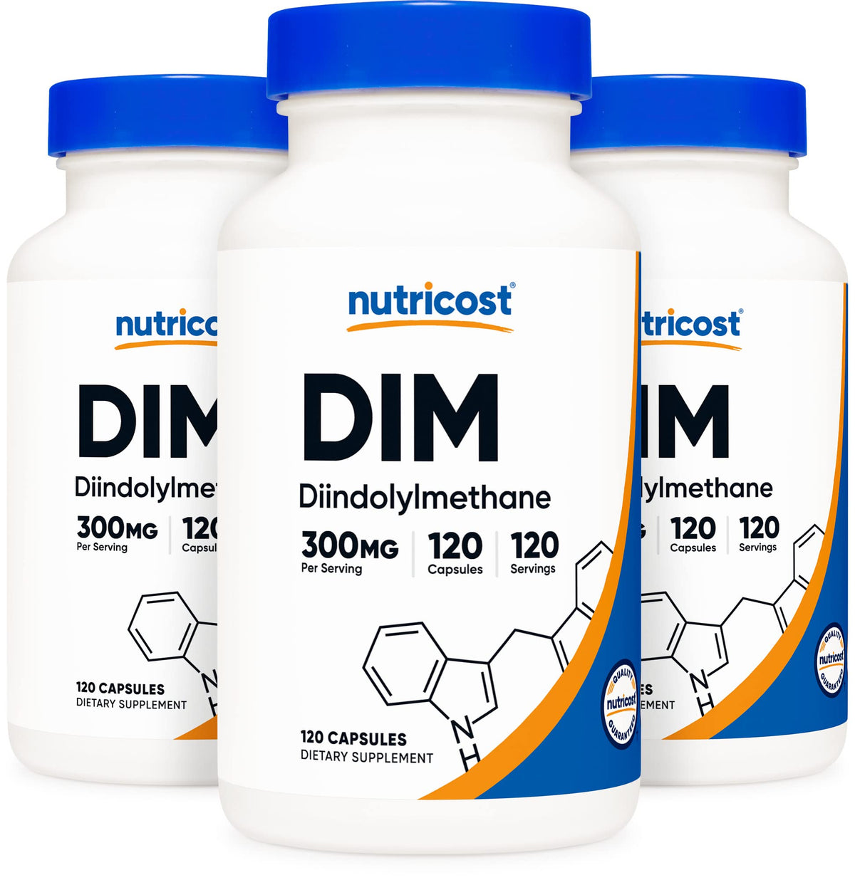 Nutricost DIM (Diindolylmethane) Plus BioPerine 300mg, 120 Vegetarian Capsules - Up to 4 Month Supply, Max Strength DIM Supplement - PrimeBioHealth - canada supplements