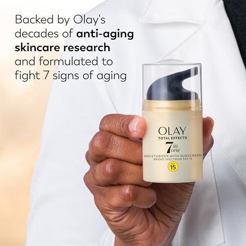 OLAY Total Effects 7-in-1 Anti-Aging Face Moisturizer with SPF 15, Fragrance-Free 1.7 oz - PrimeBioHealth - canada supplements