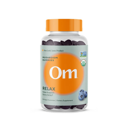 OM MUSHROOM SUPERFOOD Master Blend Mushroom Gummies – Organic 10-Mushroom Complex with Ashwagandha – Supports Immunity, Gut Health & Stress Relief – Mixed Berry Flavor – 28 Servings, 56 Count. - PrimeBioHealth - canada supplements
