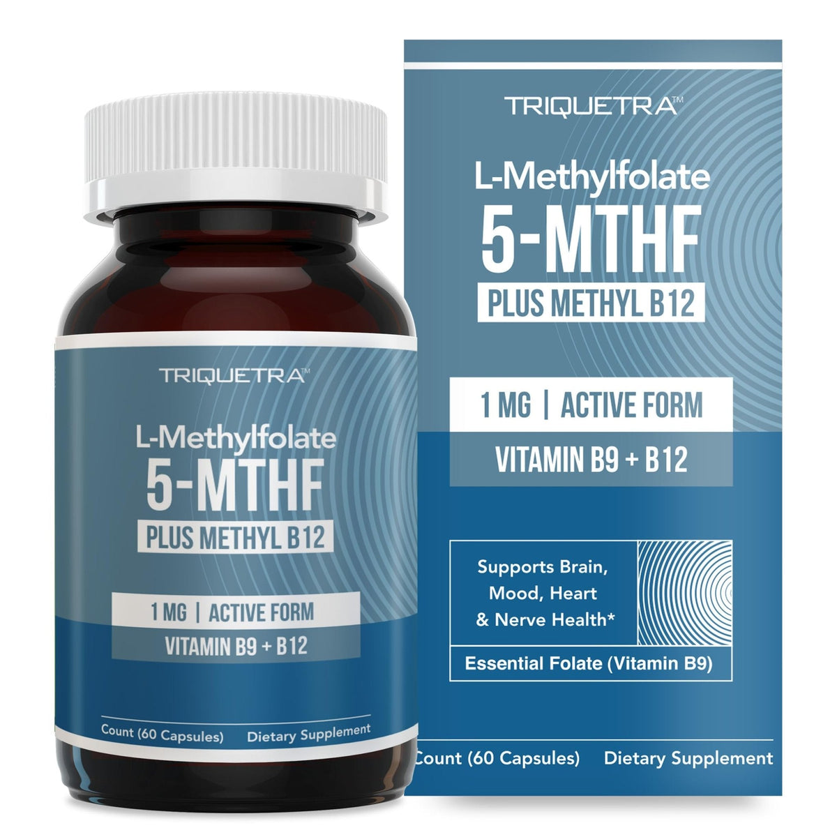 Organic Methyl Folate 1000 mcg + Methyl B12 Cofactor (300 Servings) – Metabolically Active 5-MTHF Form, Organic Berry Flavor, Liquid Sublingual Form – Mood, Cognition, Methylation, Pregnancy (1oz) - PrimeBioHealth - canada supplements