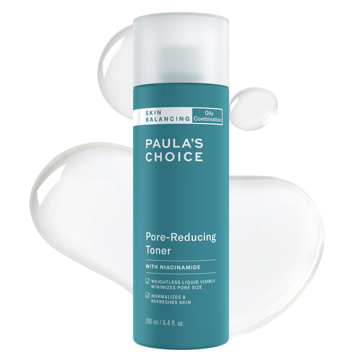 Paula's Choice Skin Balancing Pore-Reducing Face Toner with Niacinamide, for Oily Skin & Combination, Minimizes Large Pores, - PrimeBioHealth - canada supplements
