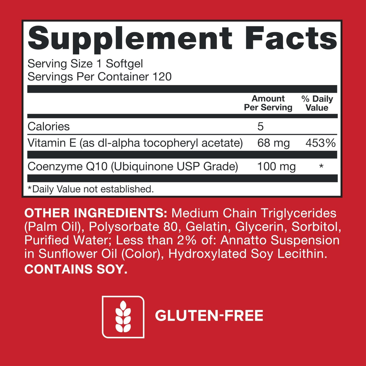 Qunol Ultra CoQ10 100mg, 3x Better Absorption, Patented Water and Fat Soluble Natural Supplement Form of Coenzyme Q10 - PrimeBioHealth - canada supplements