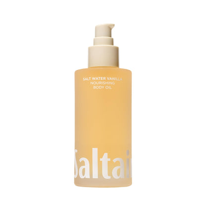 Saltair Body Oil - Luxurious Salt Water Vanilla After Shower and Bath Oil for Women and Men. Botanical, Non-Greasy - PrimeBioHealth - canada supplements