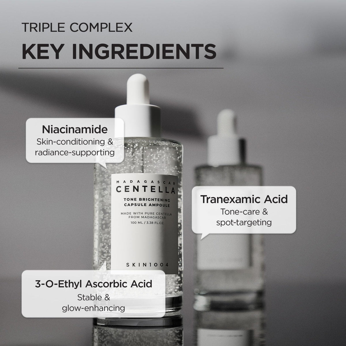 SKIN1004 Tone Balancing Capsule Ampoule, Niacinamide & Centella Serum for Face, Korean Hydrating Facial Serum for Unevne Skin Tone - PrimeBioHealth - canada supplements