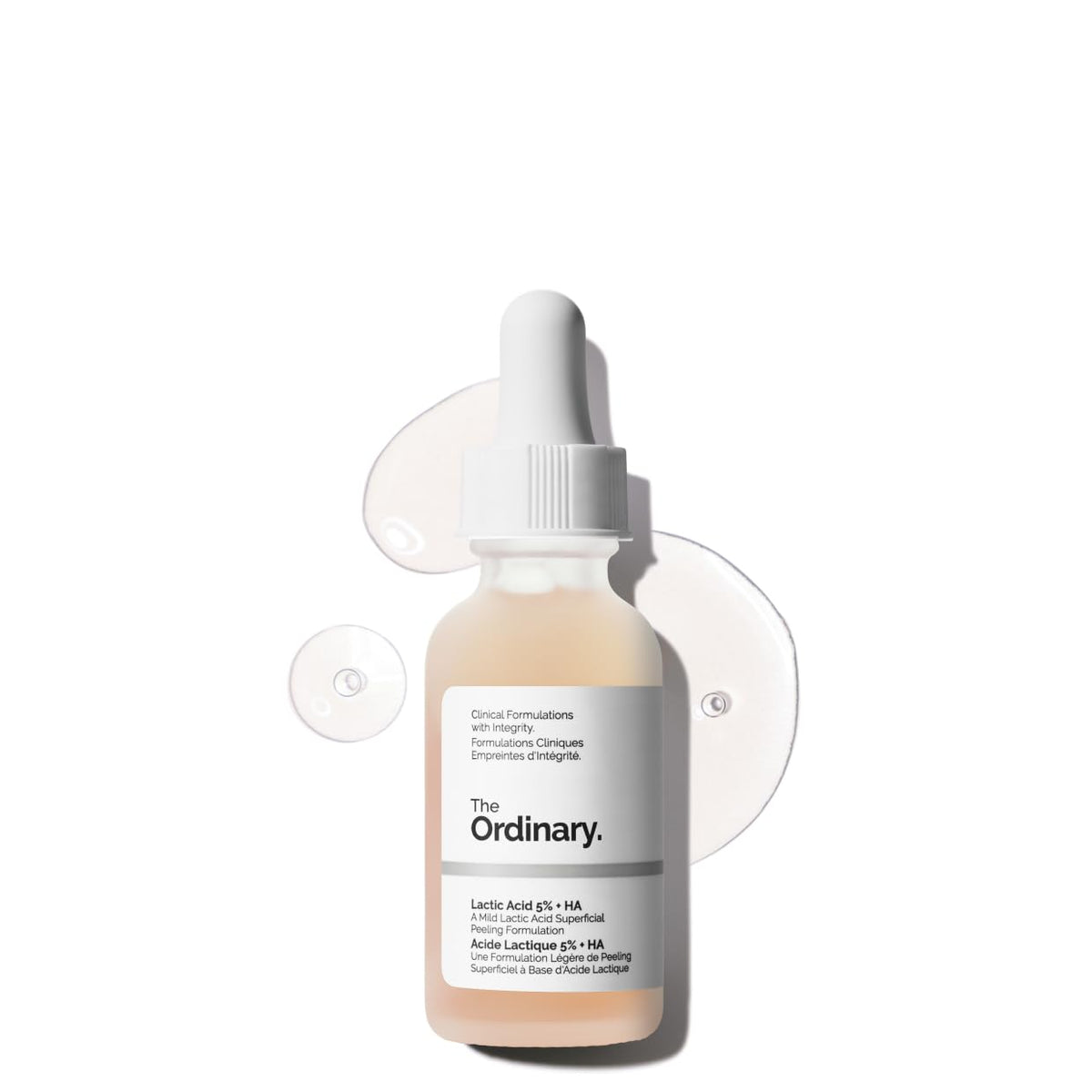 The Ordinary Lactic Acid 5% + Hyaluronic Acid 2%, Gentle Exfoliating Serum for Smoother Skin, 1 Fl Oz - PrimeBioHealth - canada supplements