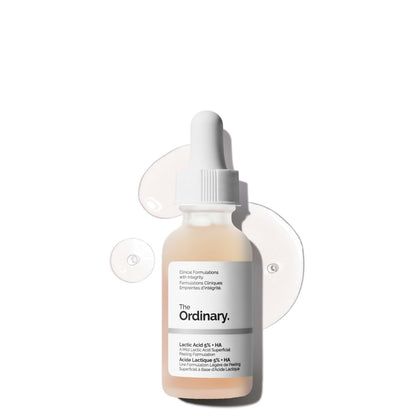 The Ordinary Lactic Acid 5% + Hyaluronic Acid 2%, Gentle Exfoliating Serum for Smoother Skin, 1 Fl Oz - PrimeBioHealth - canada supplements